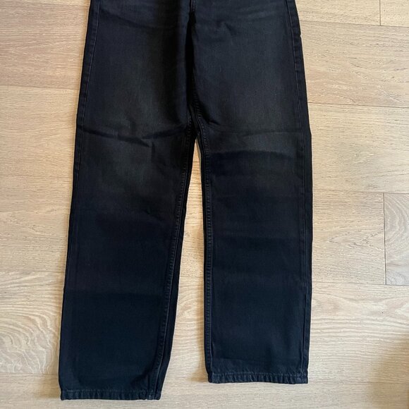 Never Worn Zara New Mom Jeans Black Size 06 - Picture 6 of 6